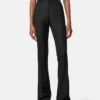 Pantaloni din amestec de lână și jacquard cu imprimeu piton Pantaloni din amestec de lână și jacquard cu imprimeu piton