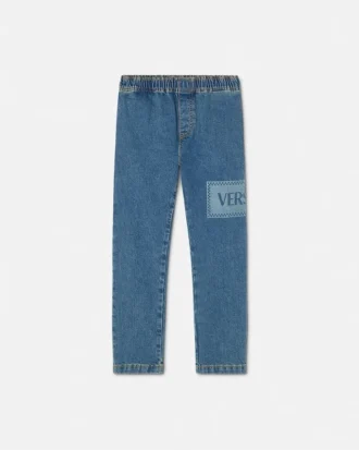 Pantaloni din denim pentru copii