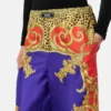 Pantaloni din mătase Cheetah Barocco Silk Pantaloni din mătase Cheetah Barocco Silk