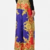 Pantaloni din mătase Cheetah Barocco Silk Pantaloni din mătase Cheetah Barocco Silk