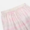 Pantaloni din twill de mătase imprimați pentru copii