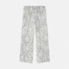 Pantaloni din twill de mătase imprimați pentru copii Pantaloni din twill de mătase imprimați pentru copii