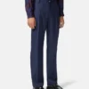 Pantaloni drepți din lână Pantaloni drepți din lână