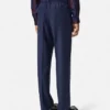 Pantaloni drepți din lână Pantaloni drepți din lână