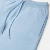Pantaloni evazați din lână și bumbac Pantaloni evazați din lână și bumbac