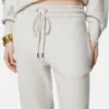 Pantaloni evazați din lână și bumbac Pantaloni evazați din lână și bumbac