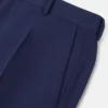 Pantaloni formali conici din lână Pantaloni formali conici din lână