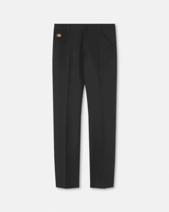 Pantaloni formali din lână cavalry