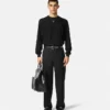 Pantaloni formali din lână twill Pantaloni formali din lână twill
