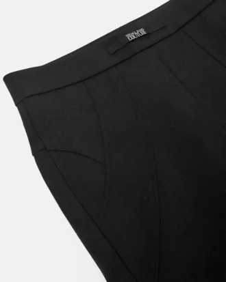 Pantaloni largi cu logo Pantaloni largi cu logo