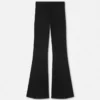 Pantaloni largi cu logo Pantaloni largi cu logo