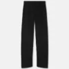 Pantaloni largi din gabardină, cu talie joasă Pantaloni largi din gabardină, cu talie joasă