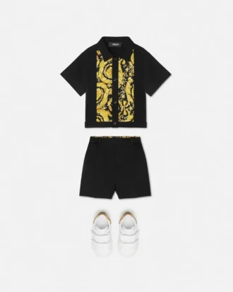 Pantaloni scurți Baby Stretch Milano-Stitch