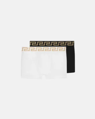 Pantaloni scurți din bumbac jacquard pentru copii, pachet de 2 bucăți