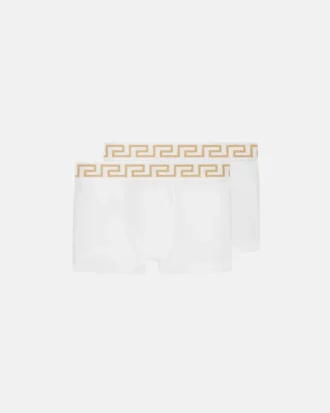Pantaloni scurți din bumbac jacquard pentru copii, pachet de 2 bucăți