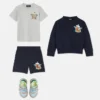 Pantaloni scurți din bumbac jersey pentru copii Pantaloni scurți din bumbac jersey pentru copii