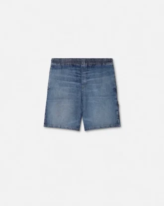 Pantaloni scurți din denim Medusa Biggie