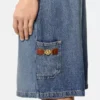 Pantaloni scurți din denim Medusa Biggie Pantaloni scurți din denim Medusa Biggie