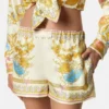 Pantaloni scurți din mătase Barocco Silk Pantaloni scurți din mătase Barocco Silk