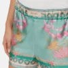Pantaloni scurți din mătase Barocco Silk Pantaloni scurți din mătase Barocco Silk
