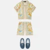 Pantaloni scurți din mătase Barocco Silk pentru copii Pantaloni scurți din mătase Barocco Silk pentru copii