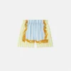 Pantaloni scurți din mătase cu dungi Barocco pentru copii Pantaloni scurți din mătase cu dungi Barocco pentru copii