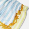 Pantaloni scurți din mătase cu dungi Barocco pentru copii Pantaloni scurți din mătase cu dungi Barocco pentru copii