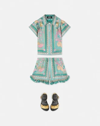 Cămașă pentru copii din mătase Barocco Silk