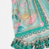 Pantaloni scurți din mătase cu volane Underwater Barocco pentru copii Pantaloni scurți din mătase cu volane Underwater Barocco pentru copii