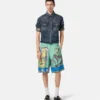 Pantaloni scurți din mătase Versace Safari Pantaloni scurți din mătase Versace Safari
