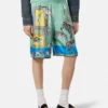 Pantaloni scurți din mătase Versace Safari Pantaloni scurți din mătase Versace Safari