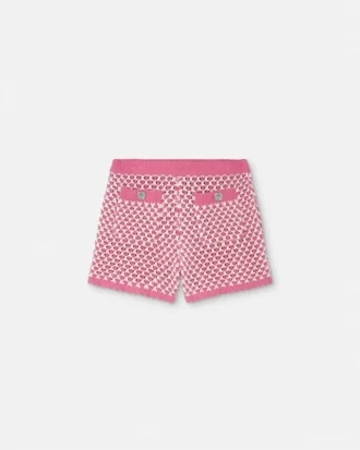 Pantaloni scurți din tricot croșetat Pantaloni scurți din tricot croșetat