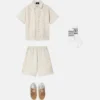 Pantaloni scurți din tricot Milano imprimați pentru copii