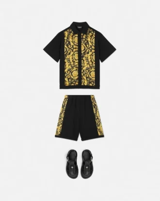 Pantaloni scurți din tricot Milano imprimați pentru copii