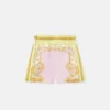 Pantaloni scurți din twill de mătase imprimați Pantaloni scurți din twill de mătase imprimați
