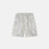 Pantaloni scurți din twill de mătase imprimați pentru copii Pantaloni scurți din twill de mătase imprimați pentru copii