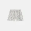 Pantaloni scurți din twill de mătase imprimați pentru copii Pantaloni scurți din twill de mătase imprimați pentru copii