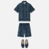 Pantaloni scurți din twill de mătase imprimați pentru copii