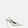 Pantofi cu baretă din piele cu baretă Gianni Ribbon 85 mm Pantofi cu baretă din piele cu baretă Gianni Ribbon 85 mm