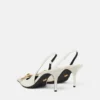 Pantofi cu baretă din piele cu baretă Gianni Ribbon 85 mm Pantofi cu baretă din piele cu baretă Gianni Ribbon 85 mm