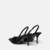 Pantofi cu baretă din piele cu baretă Gianni Ribbon 85 mm Pantofi cu baretă din piele cu baretă Gianni Ribbon 85 mm