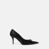 Pantofi cu baretă din piele Gianni Ribbon 85 mm Pantofi cu baretă din piele Gianni Ribbon 85 mm