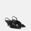 Pantofi cu baretă din piele La Medusa 55 mm Pantofi cu baretă din piele La Medusa 55 mm