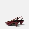 Pantofi cu baretă din piele La Medusa 55 mm Pantofi cu baretă din piele La Medusa 55 mm