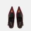Pantofi cu baretă din piele La Medusa 55 mm Pantofi cu baretă din piele La Medusa 55 mm