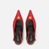 Pantofi cu baretă din piele La Medusa 55 mm Pantofi cu baretă din piele La Medusa 55 mm