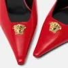 Pantofi cu baretă din piele La Medusa 55 mm Pantofi cu baretă din piele La Medusa 55 mm