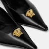 Pantofi cu baretă din piele La Medusa 55 mm Pantofi cu baretă din piele La Medusa 55 mm