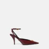 Pantofi cu baretă din piele La Medusa 85 mm Pantofi cu baretă din piele La Medusa 85 mm