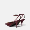 Pantofi cu baretă din piele La Medusa 85 mm Pantofi cu baretă din piele La Medusa 85 mm